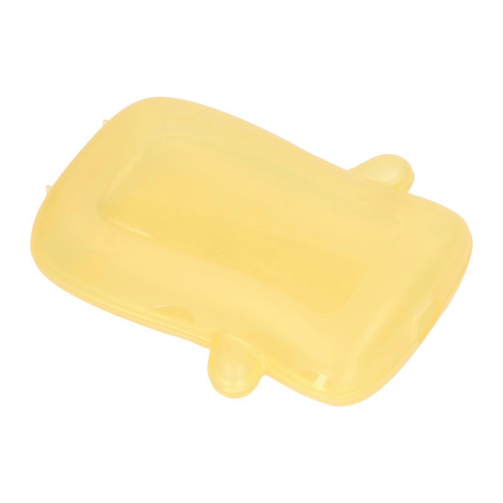 Baby Squeeze Proof Food Pouch Universal Multipurpose Prevent Messes Support Self Feeding Baby Juice Box Holder for Toddlers Yellow