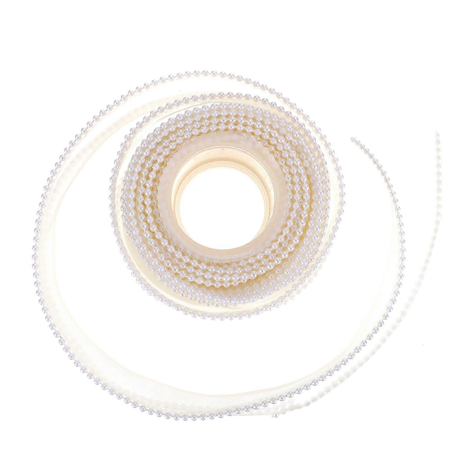 Luxurious Pearl Gauze Ribbon Adding Glamour to Gifts and Occasions