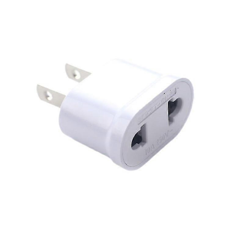 US Plug to EU Plug Round And Flat Dual-Purpose Conversion Plug Converter Socket SHYTMV