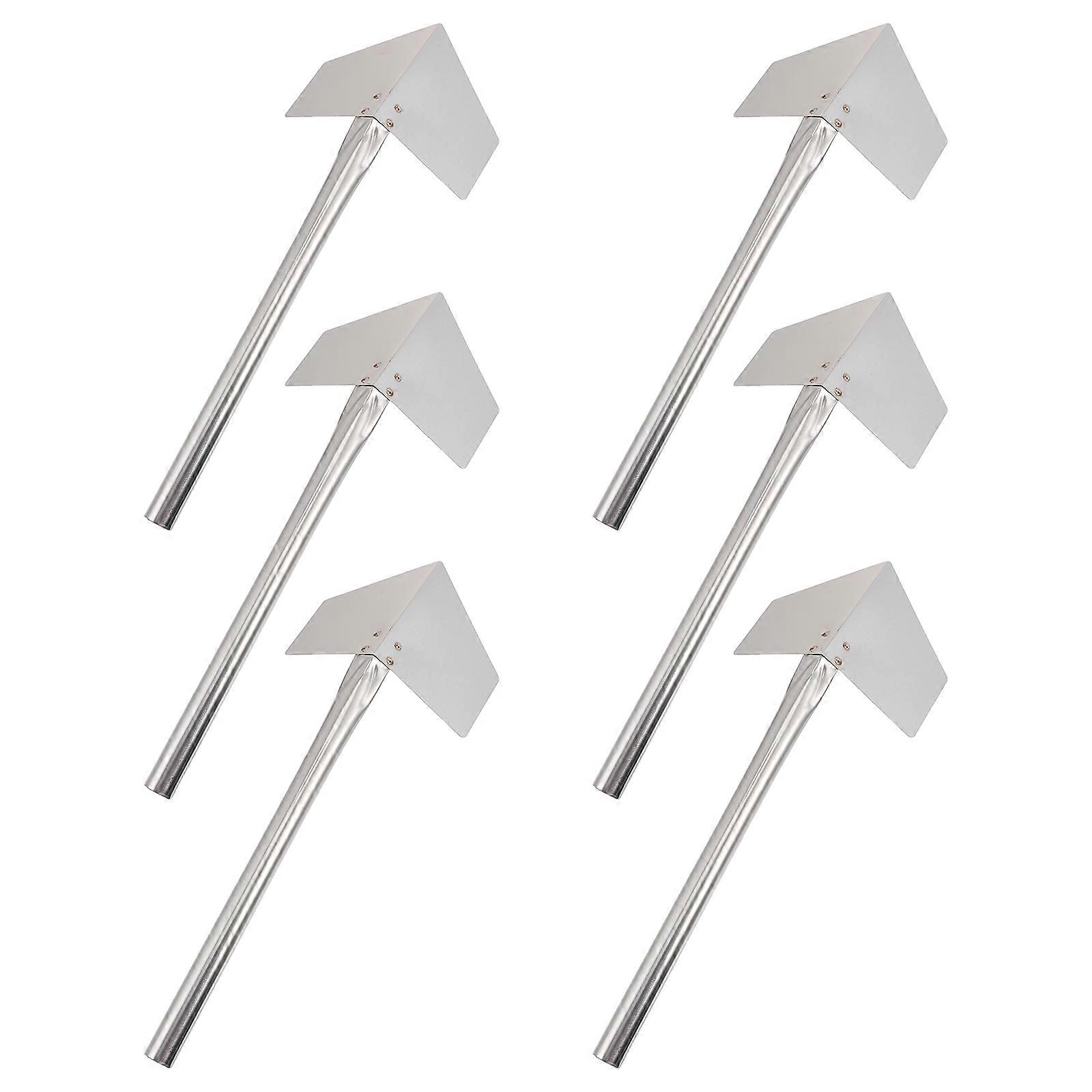 Drywall Taping Tool Set With Ergonomic Handle For Interior Decoration 9.6X3.5X1.2In Perfect Finishing Tool 6Pcs