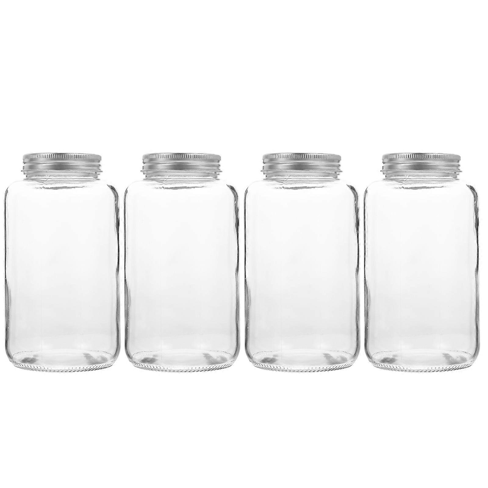 Clear Drinking Bottles 500ML Suitable For Family Use With Dishwasher Safe Functionality 4Set