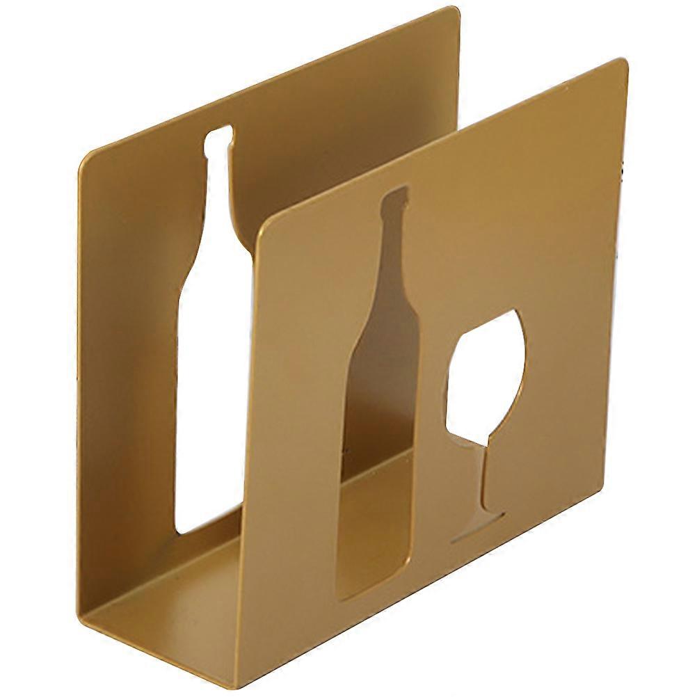 Freestanding Napkin Rack For Elegant Table Setup Crafted From Sturdy Metal For Home Hotel And Restaurant Use 12X10X4CM 1Pcs
