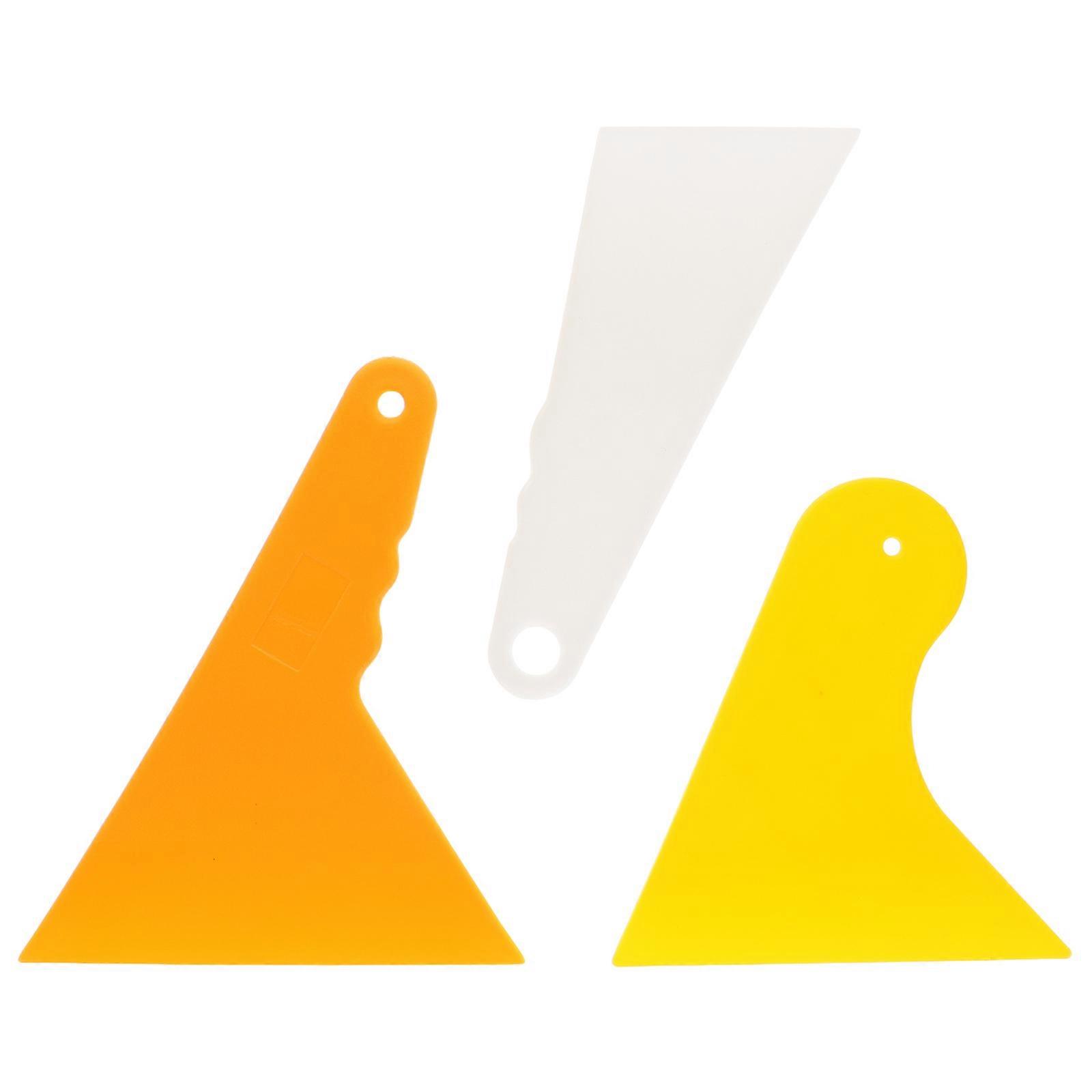 Vinyl Tool 3Pcs Durable Plastic Small Plastic Car Light Films Moisture Removal Phone Screen Protector