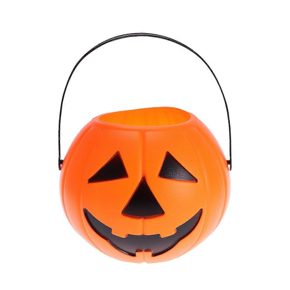 Goody Bag Pumpkin Lantern Essential For Halloween Parties Providing Creepy Lighting Effect 1Pcs