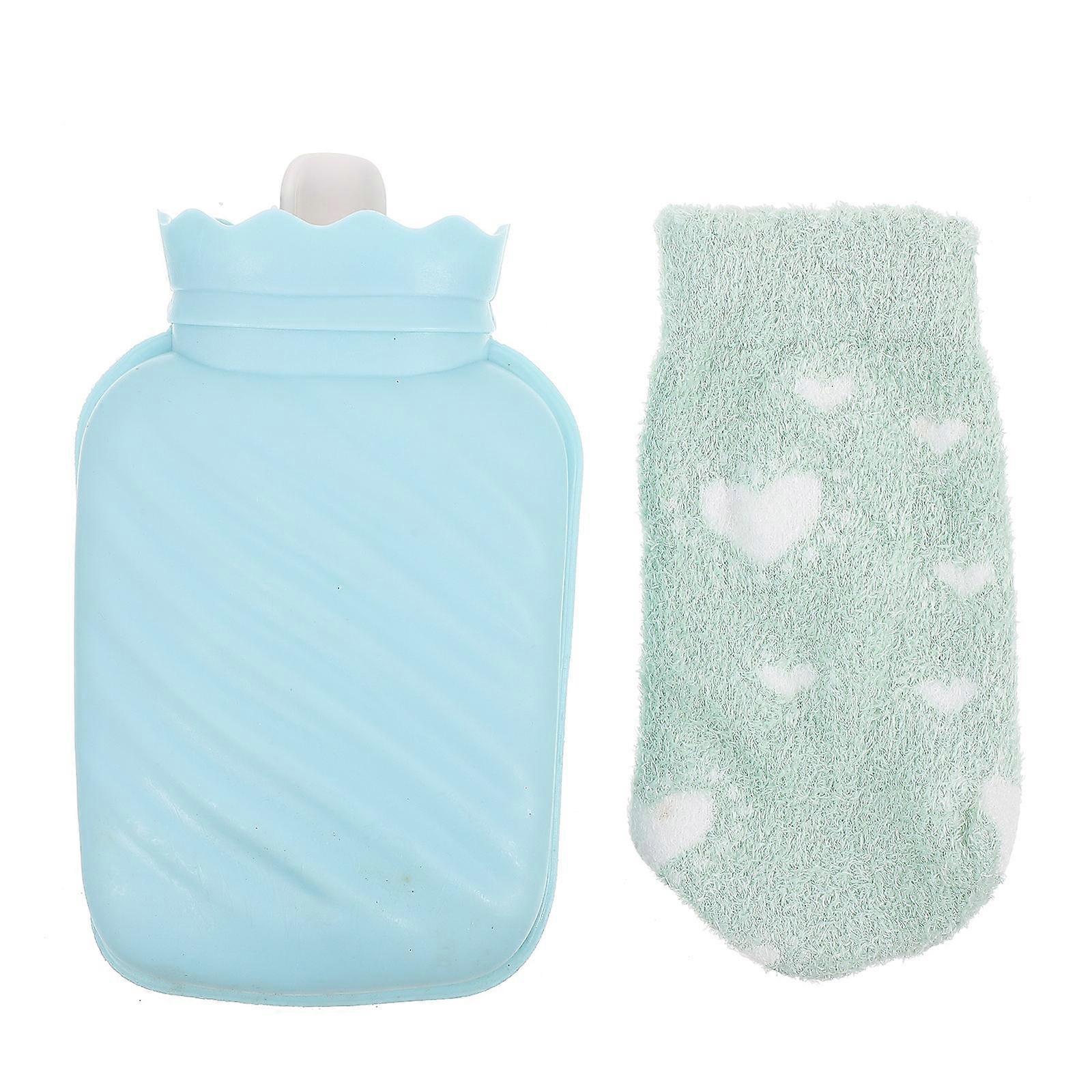 Hand Warming Pouch One Set Of Portable Hand Warmer For Winter Cold Weather Indoor Warmth Blue Pvc And Acrylic For Heat Preservation