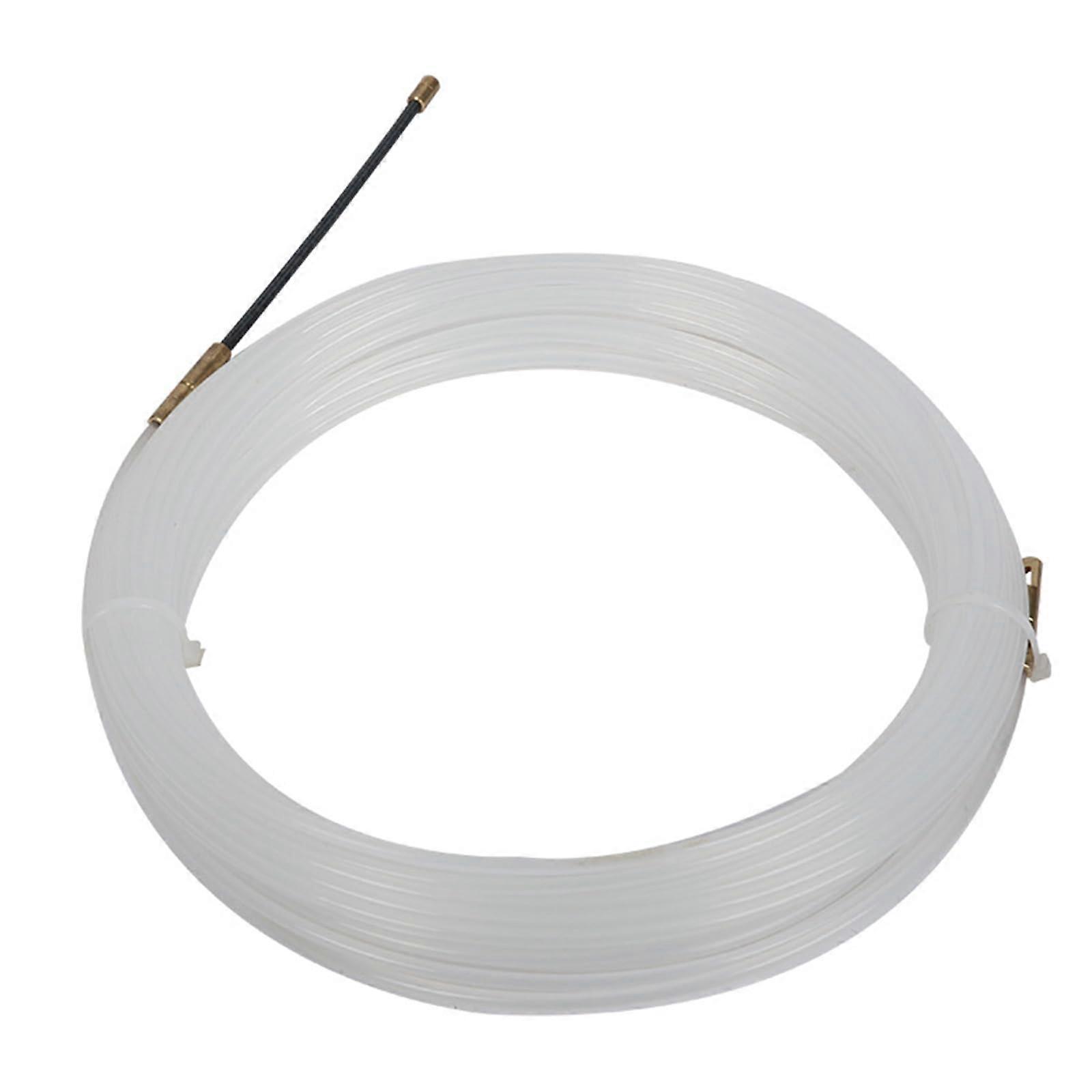 Easy Cable Guide 10m Long 3mm Nylon Retractable Spools Flexible Cable Management Tool for Electrical Wiring Systems