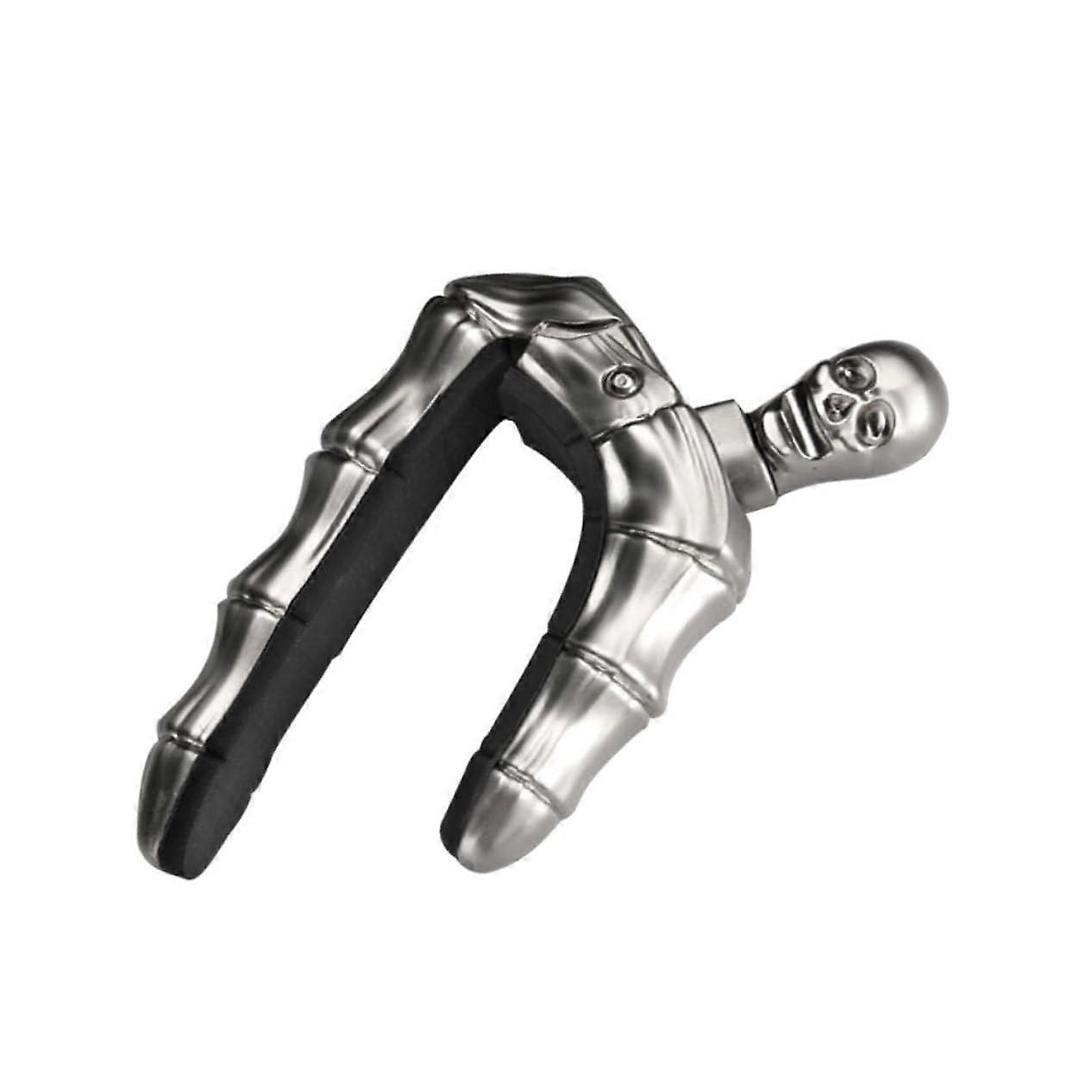 Skull Design Guitar Capo - Adjustable, Durable - Capo For Acoustic Guitar And Ukulele - For Beginners And Pros