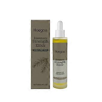 Rozemarijnolie voor haargroei | Stimuleert de haargroei en versterkt de follikels| Essentiële oliën voor een gezonde hoofdhuid | Snel absorberend | 120ML