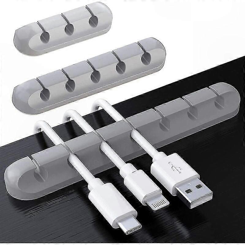 Cable Clips and Clamps for Organization, 3-Pack Universal Holders for Cord Management Solutions