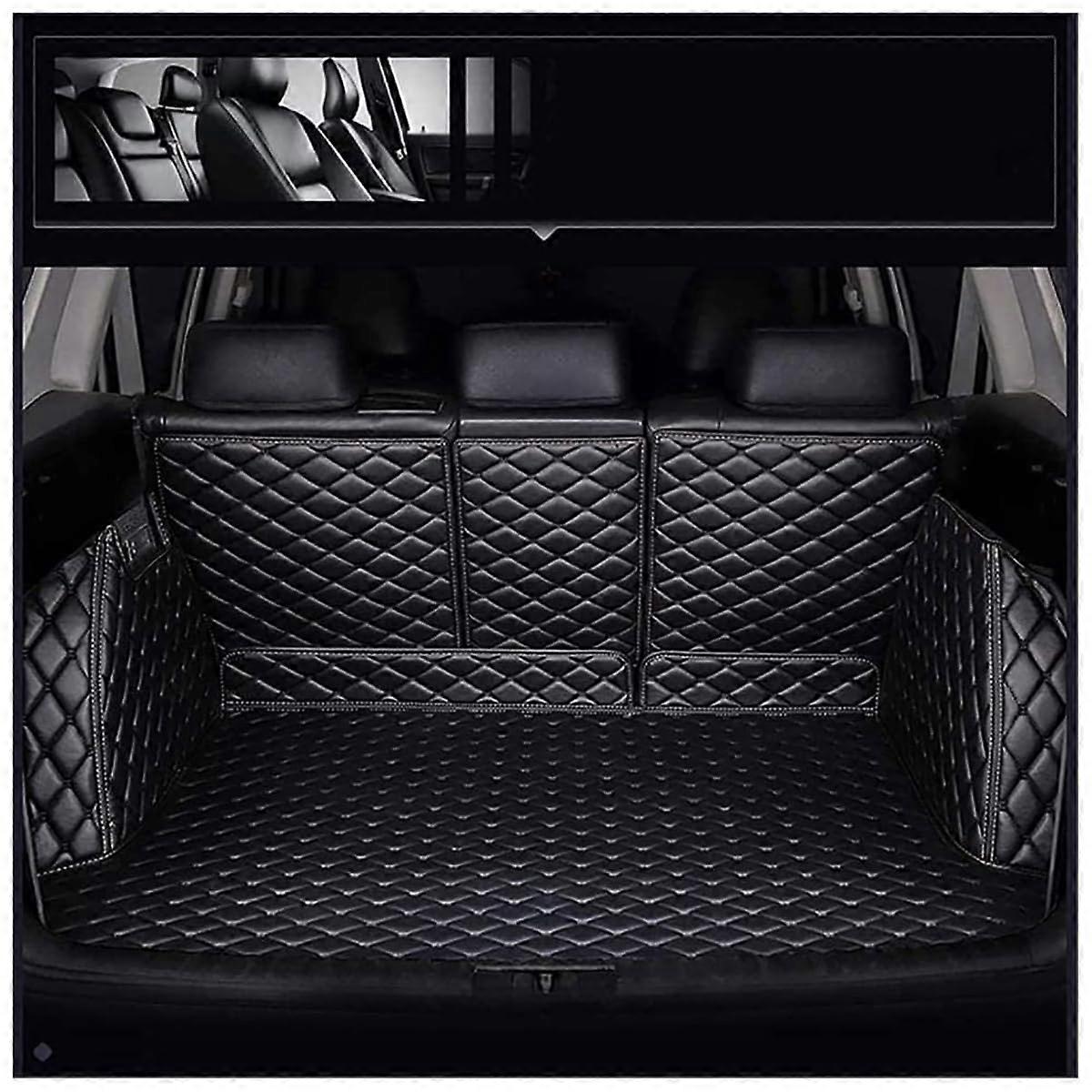 Full Coverage Leather Car Boot Liner Mat, for BMW X3 2018 Waterproof/AntiSlip/Anti Scratch Tray Liners,Protector Accessories,B normal B