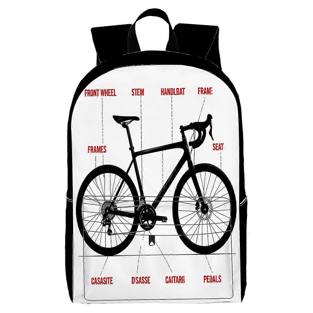 Backpack, with Multiple Organizational Compartments, Fits 15.6 Inch Notebook, for Travel, Teen, Business Work S2802