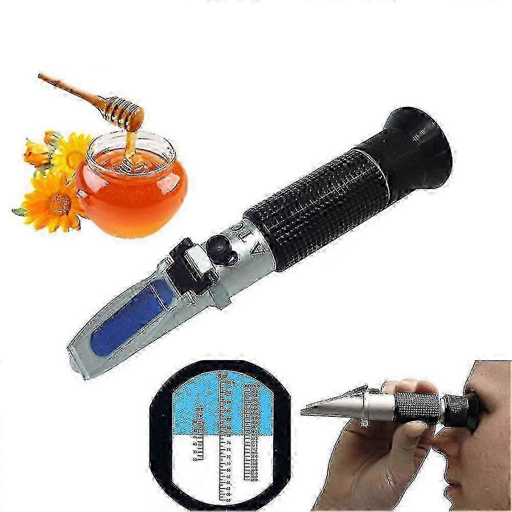 Rifrattometro portatile per apicoltori - misura con precisione Brix 58-92% e contenuto d'acqua 10-33%