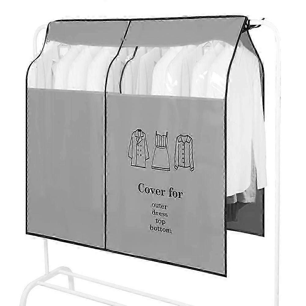 Dustproof Clothes Rack Cover Expandable Hanging Closet Cover Should...