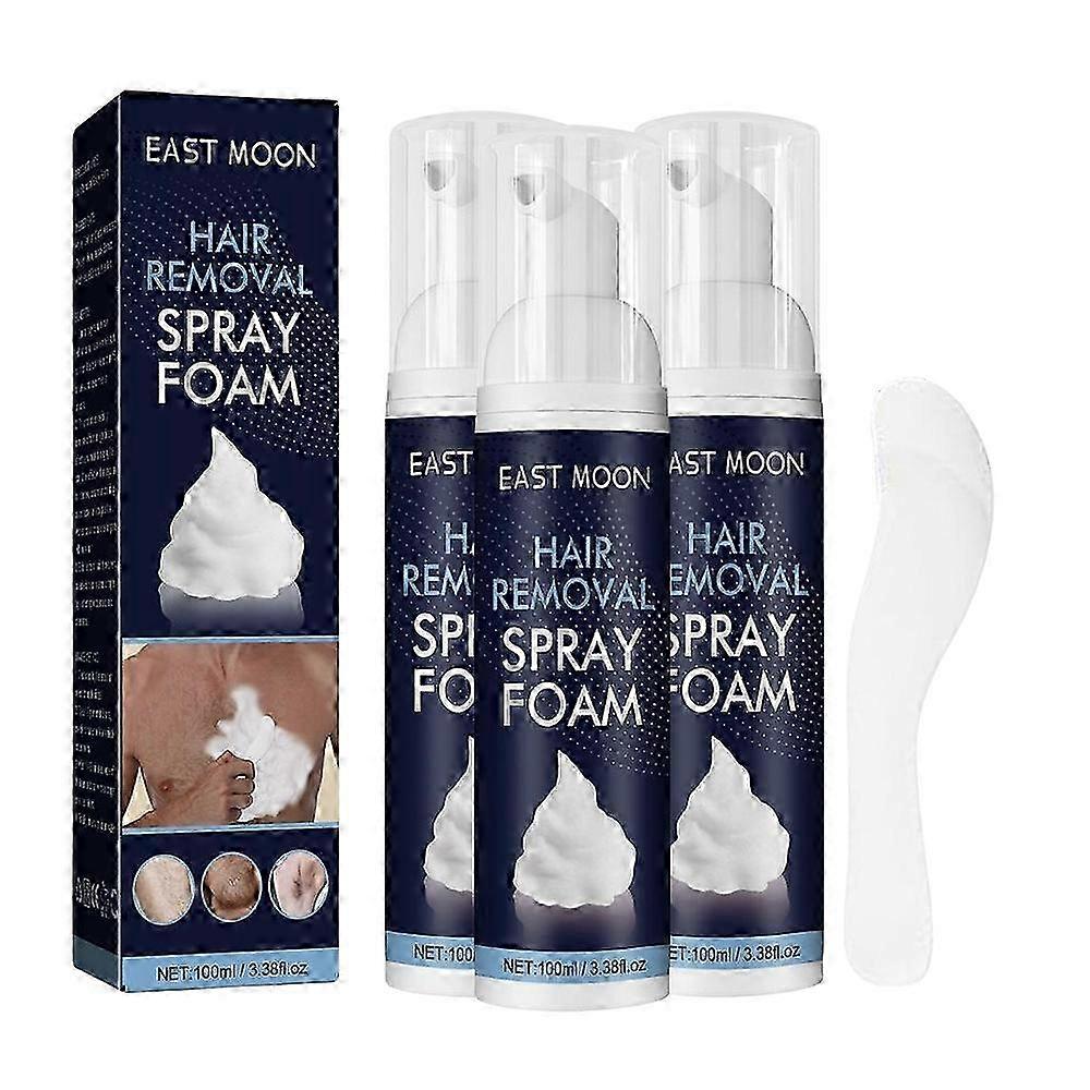 Men Removal Intimate Removal Foam3pcs