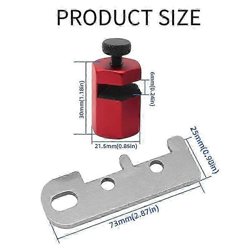 Tall Stair Gauges for Framing Square with Holder and Anti Lost Non Slip Framing Square Stops Stair Gauge