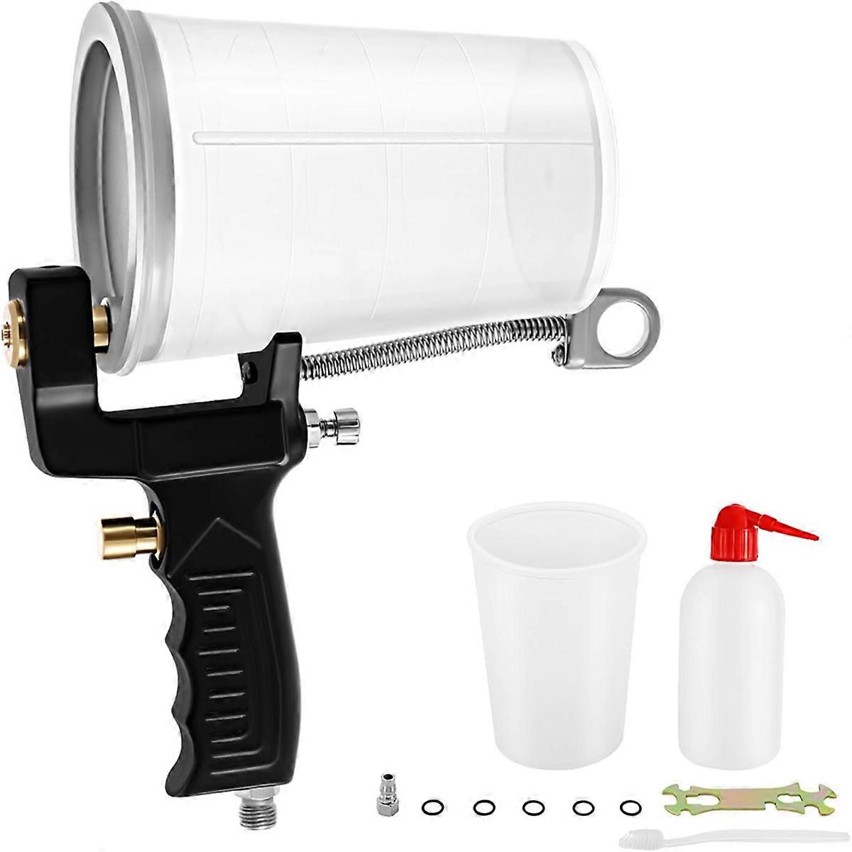 Air-Powered Gelcoat with 4mm Nozzle and 3 Cups, Gel Coat for Resins