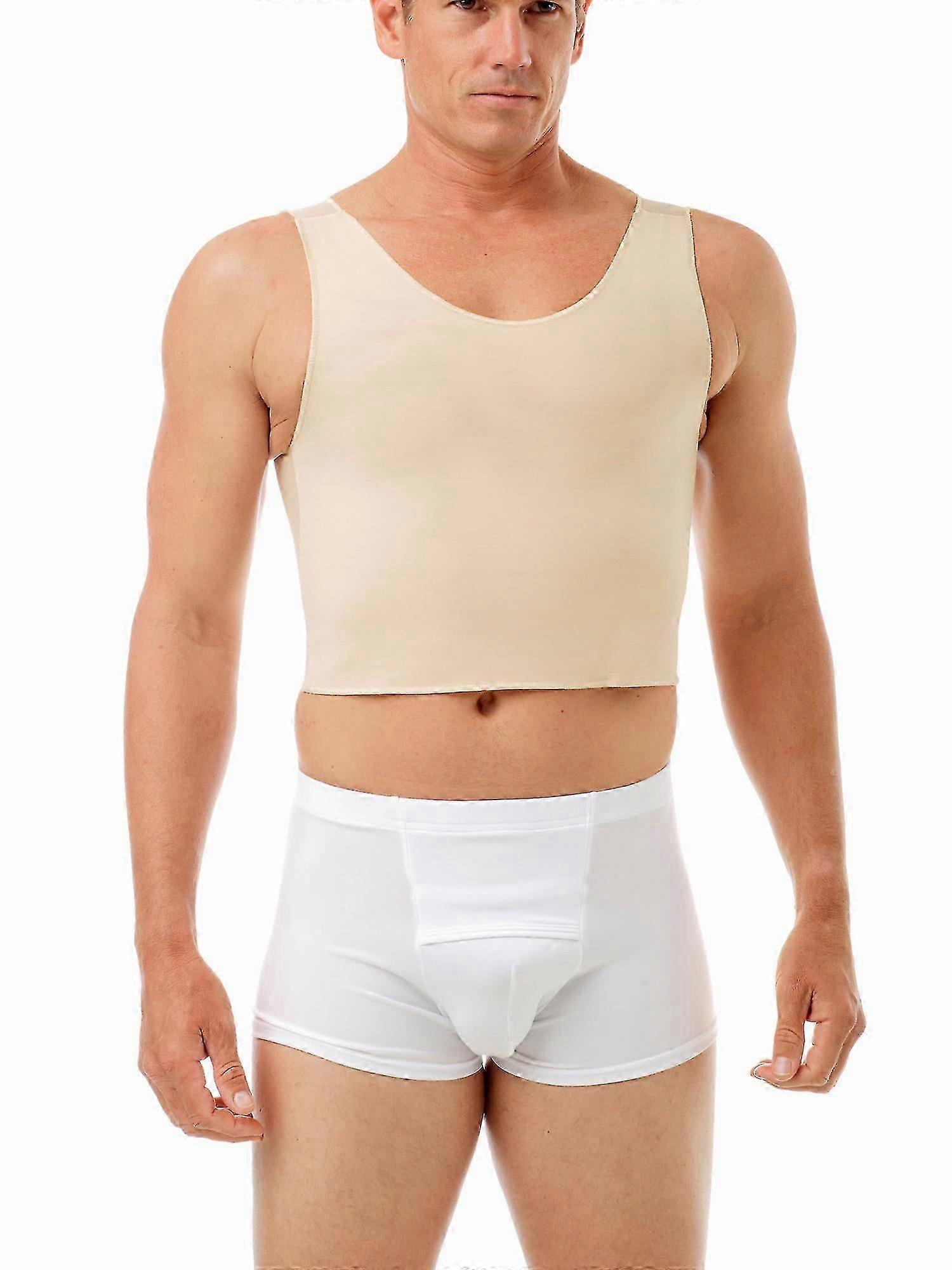 Underworks Tri-Top Chest Binder for Comfortable Compression - Model...