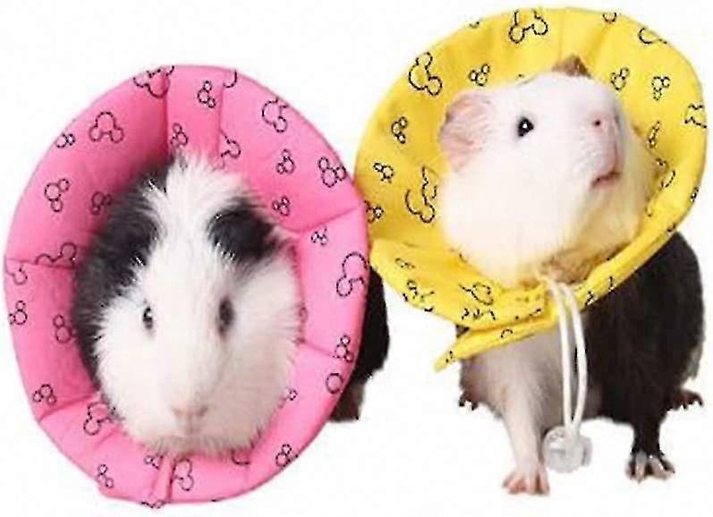 Ifeng Hamster Cone E-collar Hedgehog Elizabethan Collar Recovery Scarf Breathable Soft Guinea Pig Nursing Collar For Small Animals