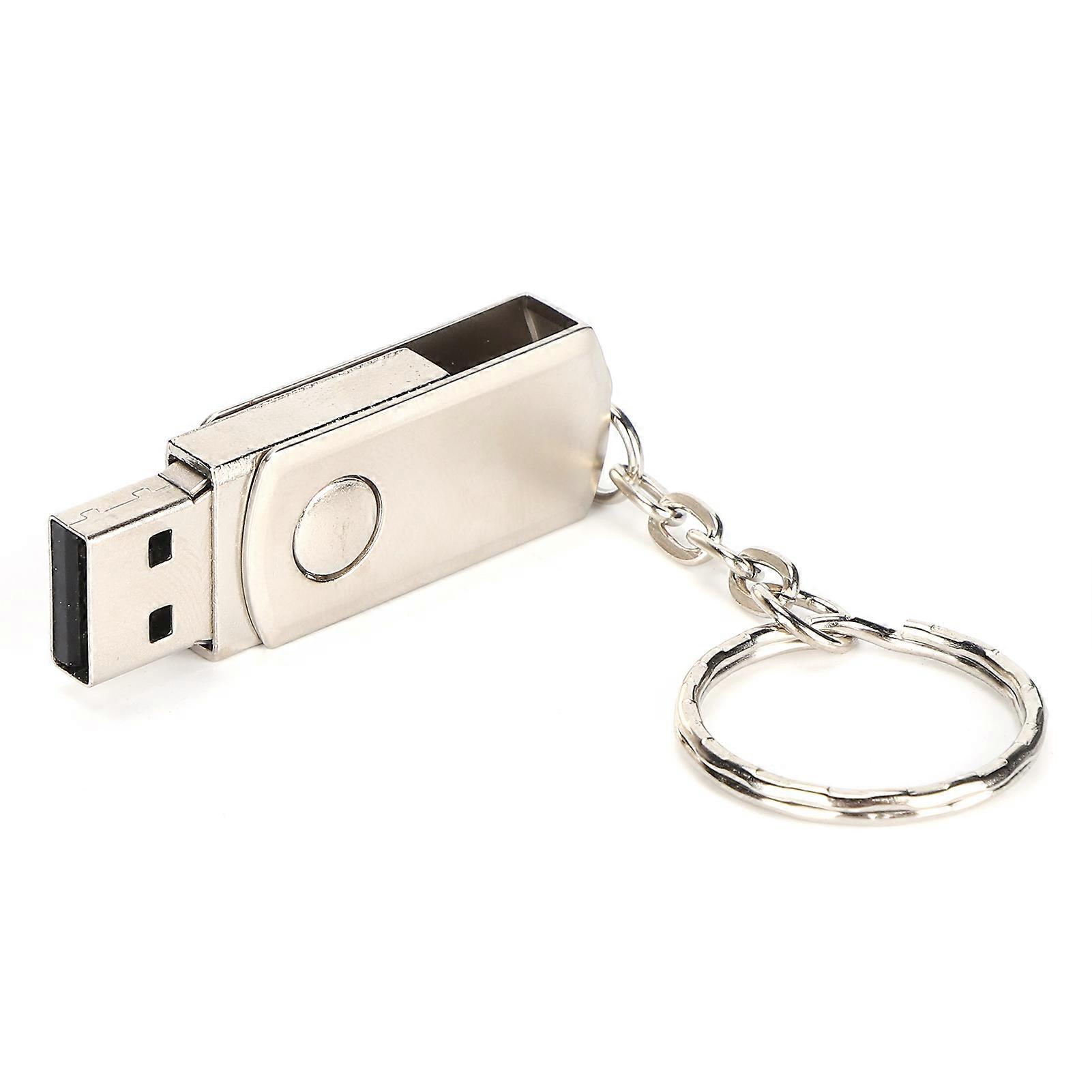16GB USB 2.0 Flash Drive Metal Portable Memory Stick for PC/Linux