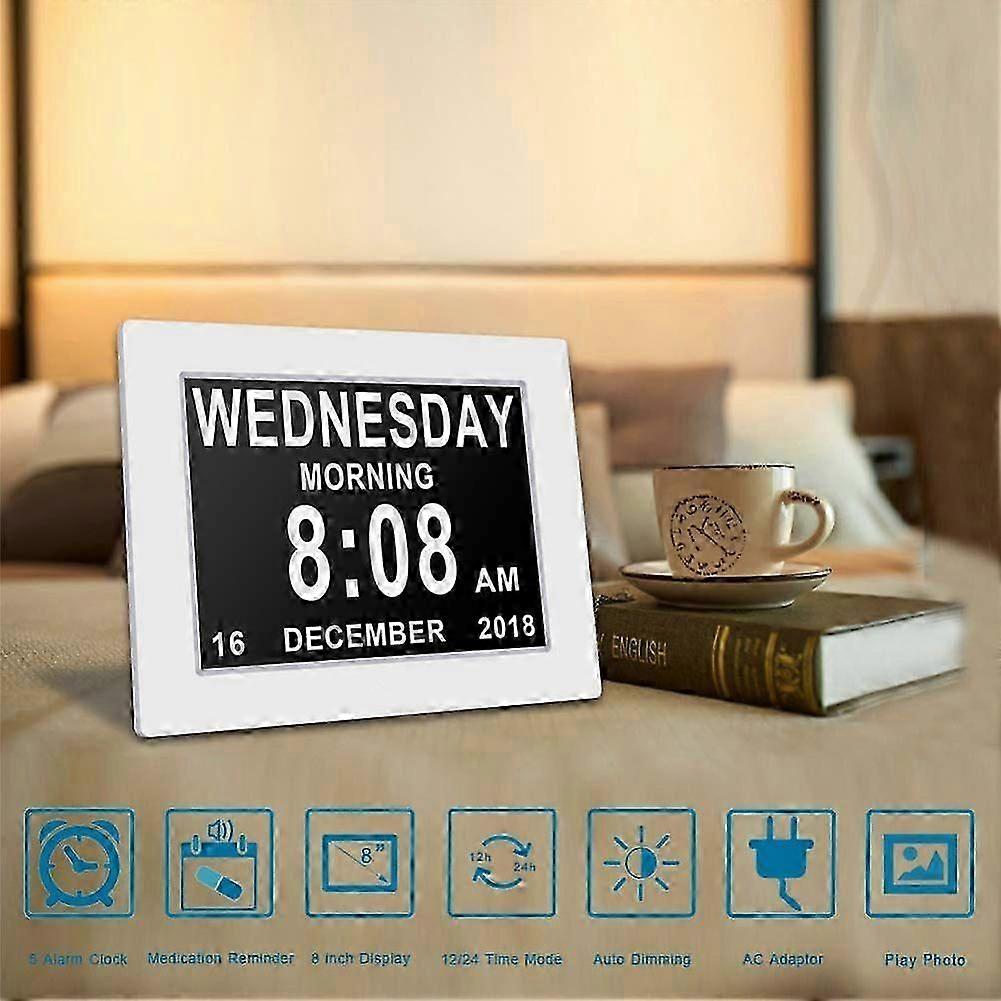 Digitaluhr mit großem Display für Demenz 2025