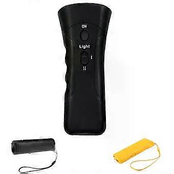 2 in 1 Pet Dog Repeller Whistle Anti Barking Stop Bark Training Device Trainer LED Ultrasonic Anti Barking Without Battery