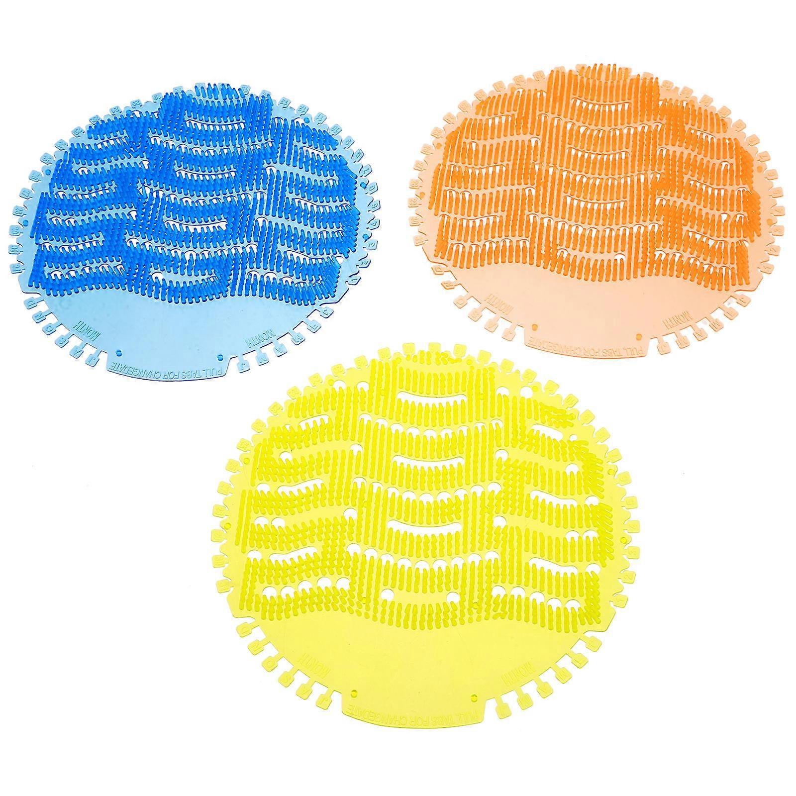 Urinal Deodorizer Scented Urinal Mats for Men High-Efficiency Odor Removal 24Pcs