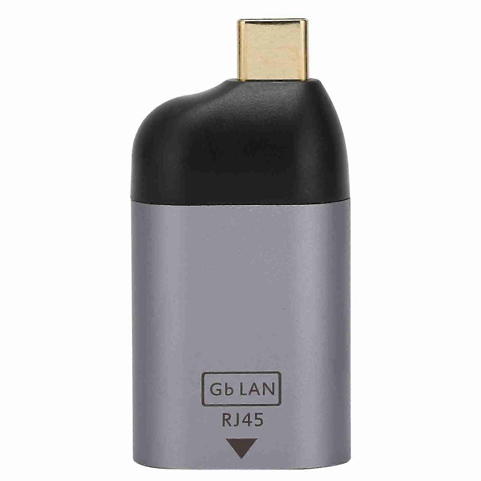 High-Speed RJ45 to Type-C Gigabit Adapter for MacBook Pro, Dell XPS, and More