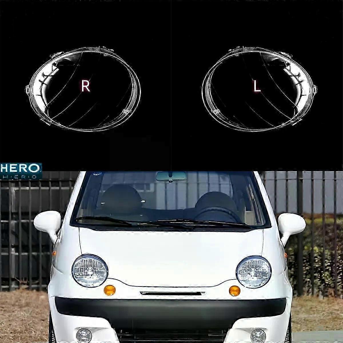 High-Quality Front Headlight Cover for Chevrolet Spark: Transparent Lamp Shell Replaces Original Plexiglass Lampshade