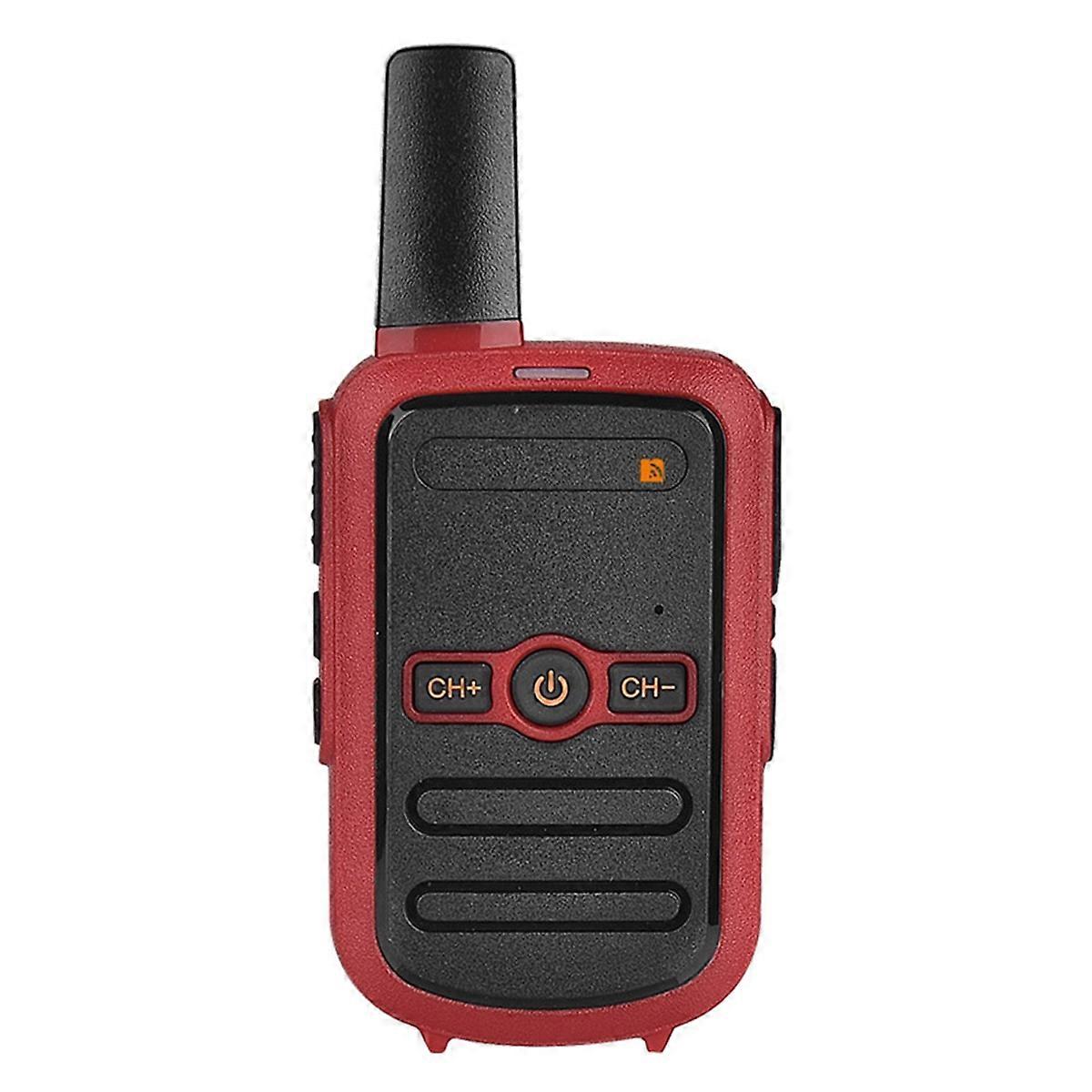 Mini Wireless Walkie Talkie Thin Two Way Radio High Power for Hotel Restaurant Mall Long Range Comm