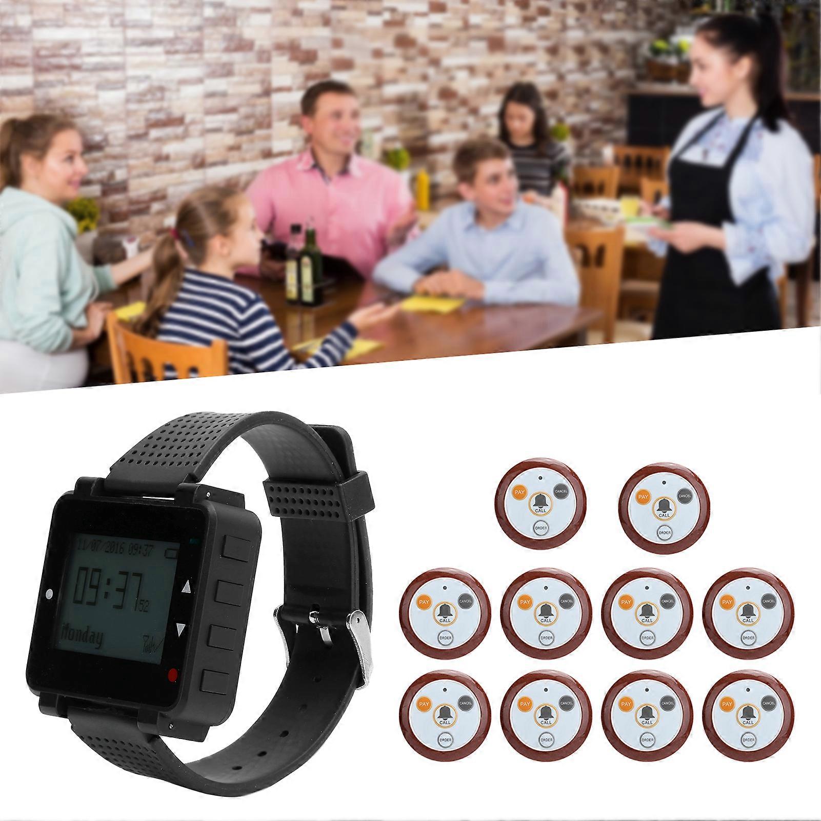 Calling System Button for Restaurant SUC04, 400mAh Battery, IPX4 Waterproof