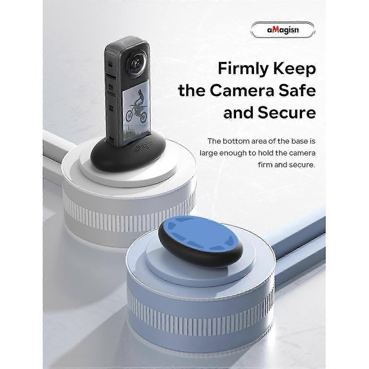 AMAGISN Silicone Stand Base For Insta360 X4 Mount Base Holder