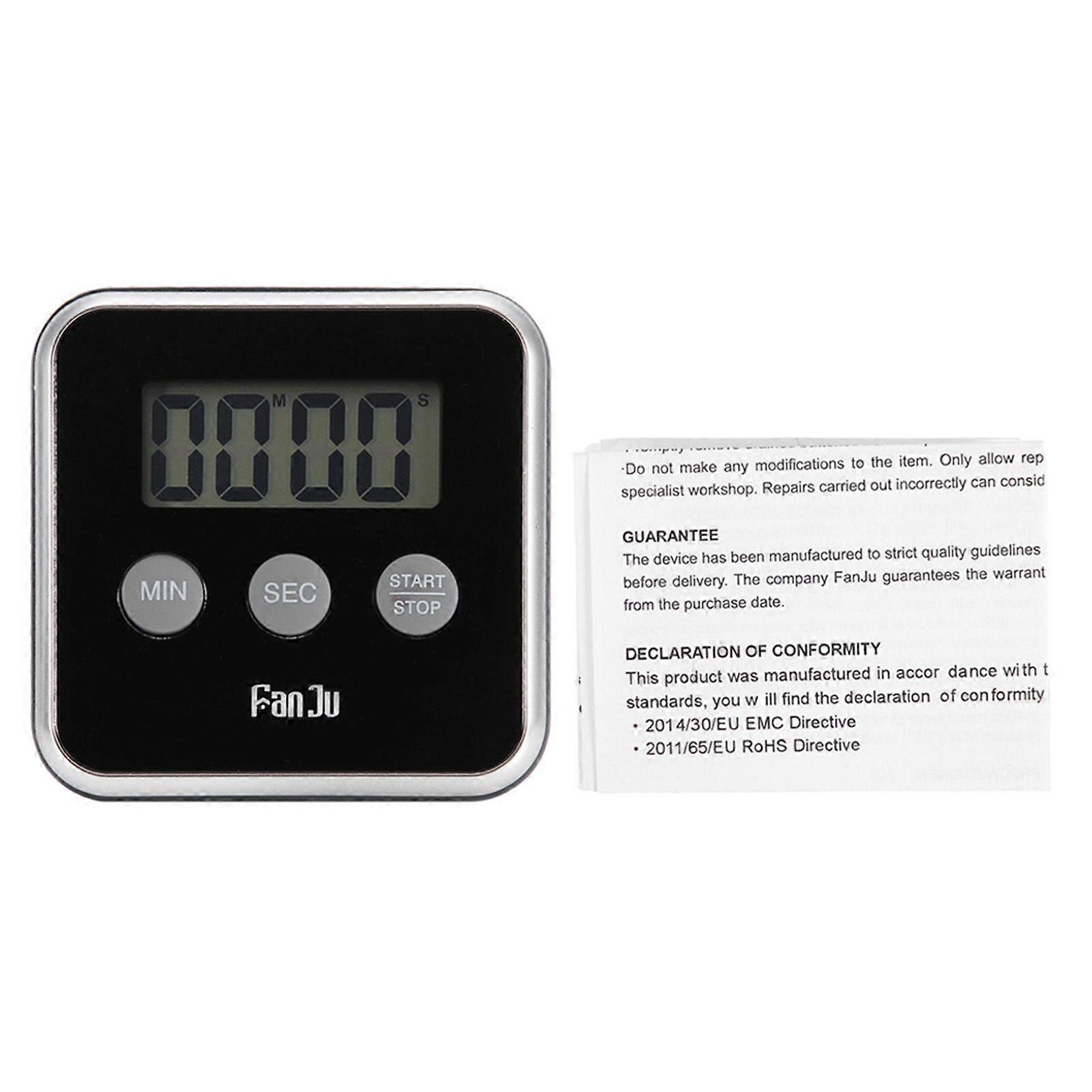 Digital Mini Timer Loud Alarm Magnetic Kitchen Cooking Countdown