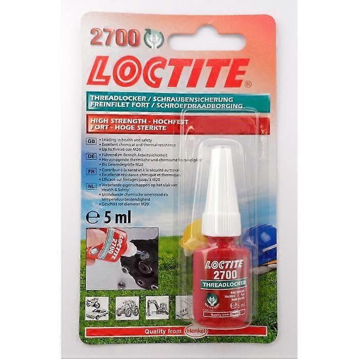 Loctite 2700 High Strength Threadlock, Pro Range, 5ml
