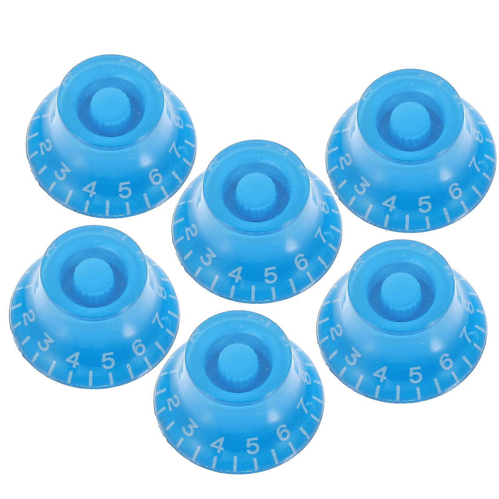 Electric Guitar Volume Control Knobs Potentiometer Knob for Instrument 6Pcs
