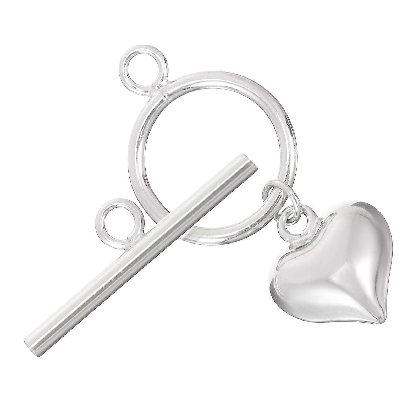 Jewelry Making Accessories Bracelet Clasps Diy Projects White Color Designed for 1 Set