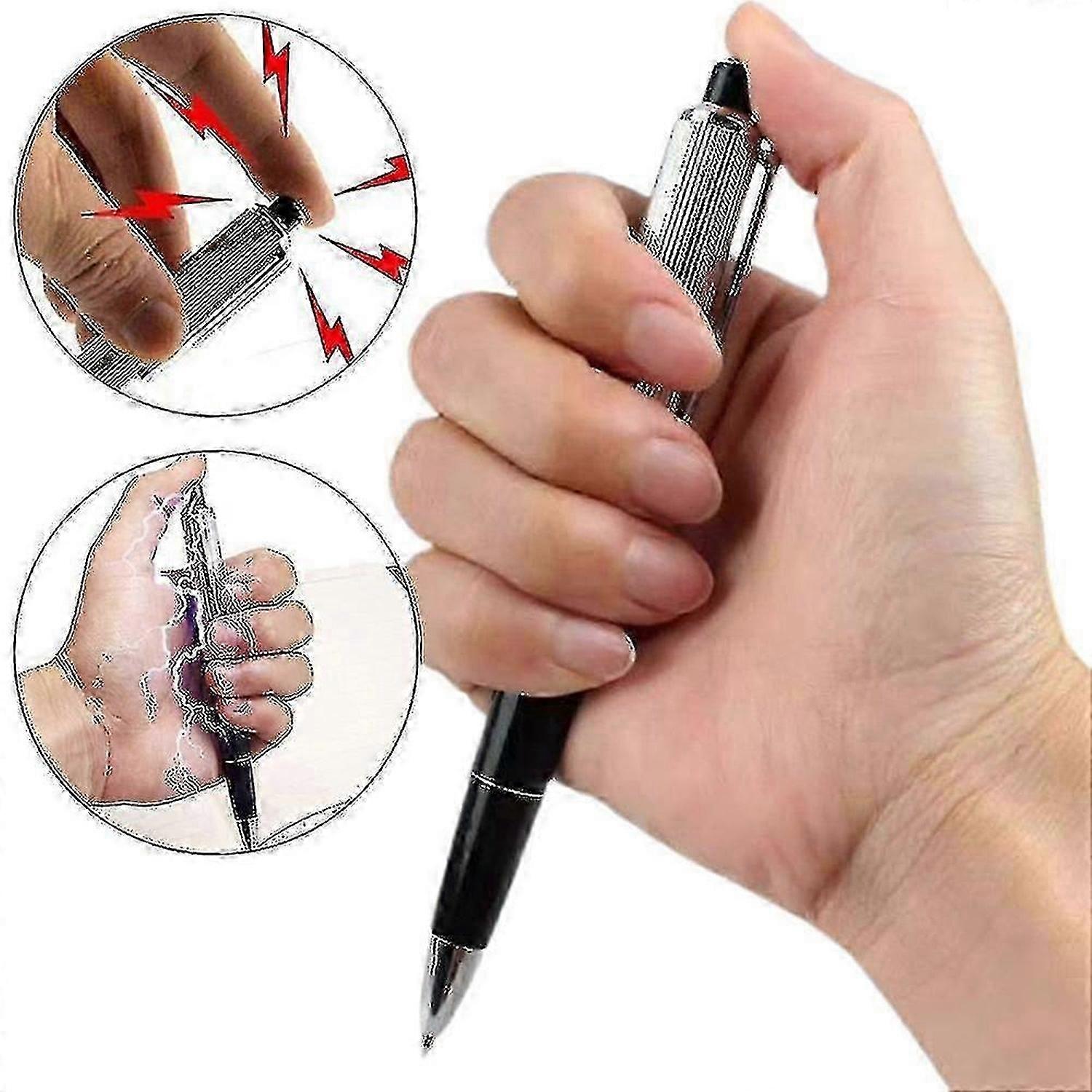 قلم كهربائي يعمل باللمس قلم صدمة القلم ليوم كذبة أبريل ألعاب صعبة