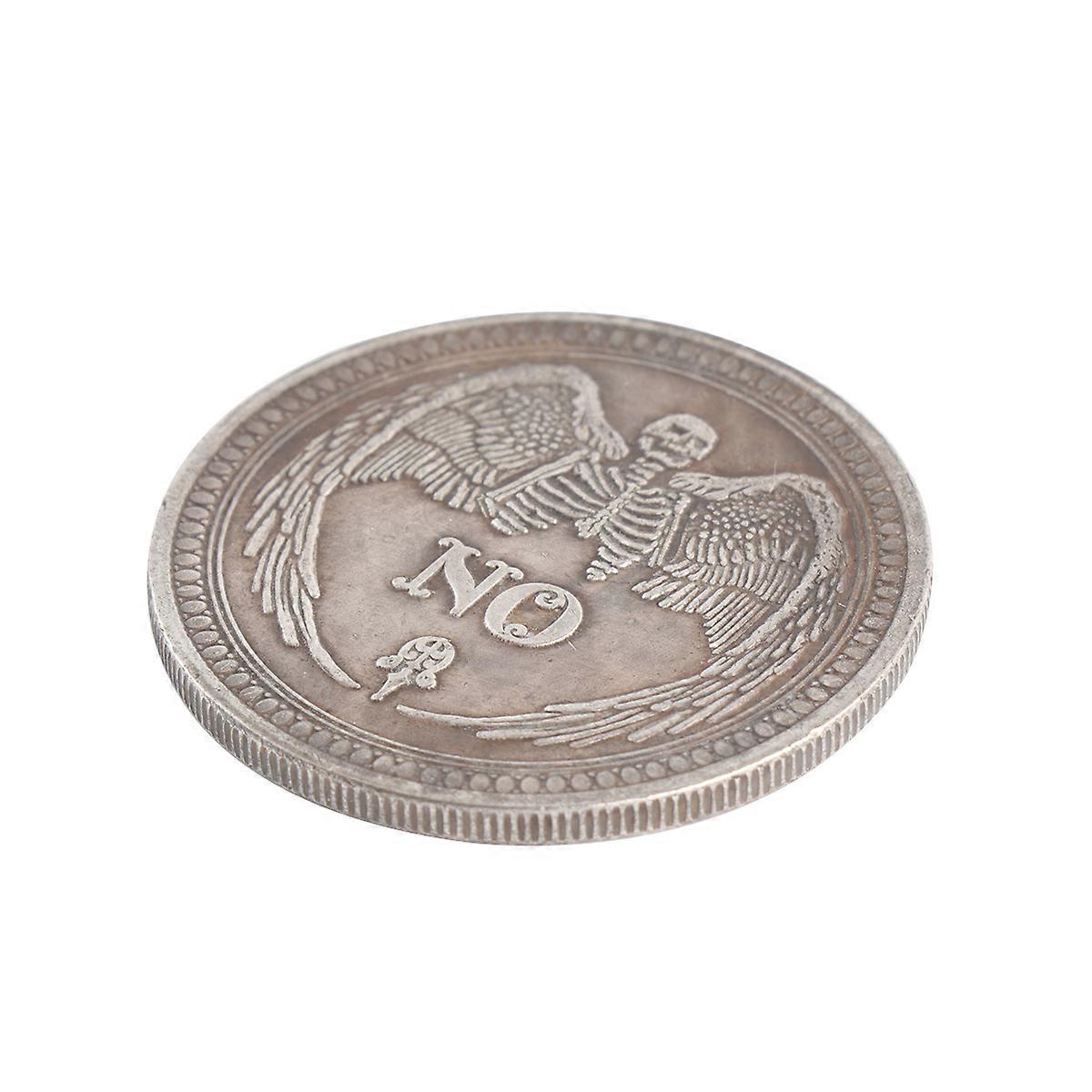 Decision Coin 1Pack Designed For Friends With Round Shape And Silver Finish Perfect For Commemorative Events And Gifts