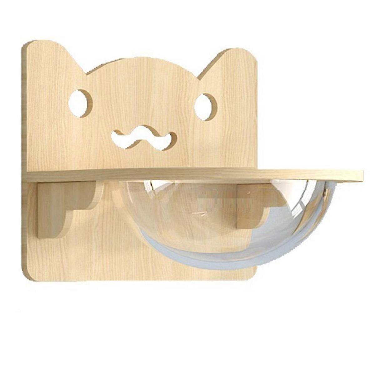 Cat Hammock Climbing Frame, Small Solid Wood Cat Climbing Frame