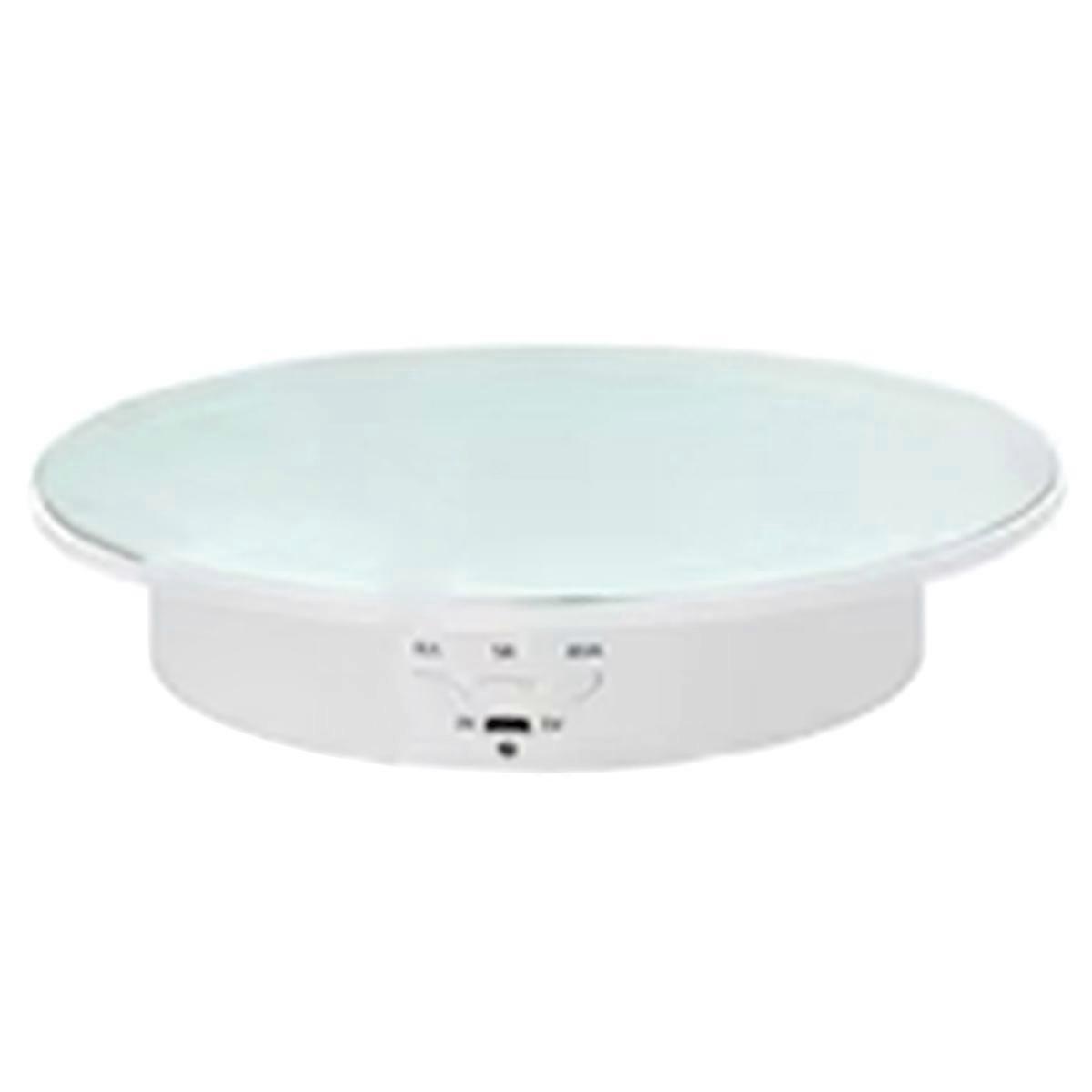 Photography Turntable Electric Rotating Display Stand 360 Degree with Remote Control Motorized Turnt