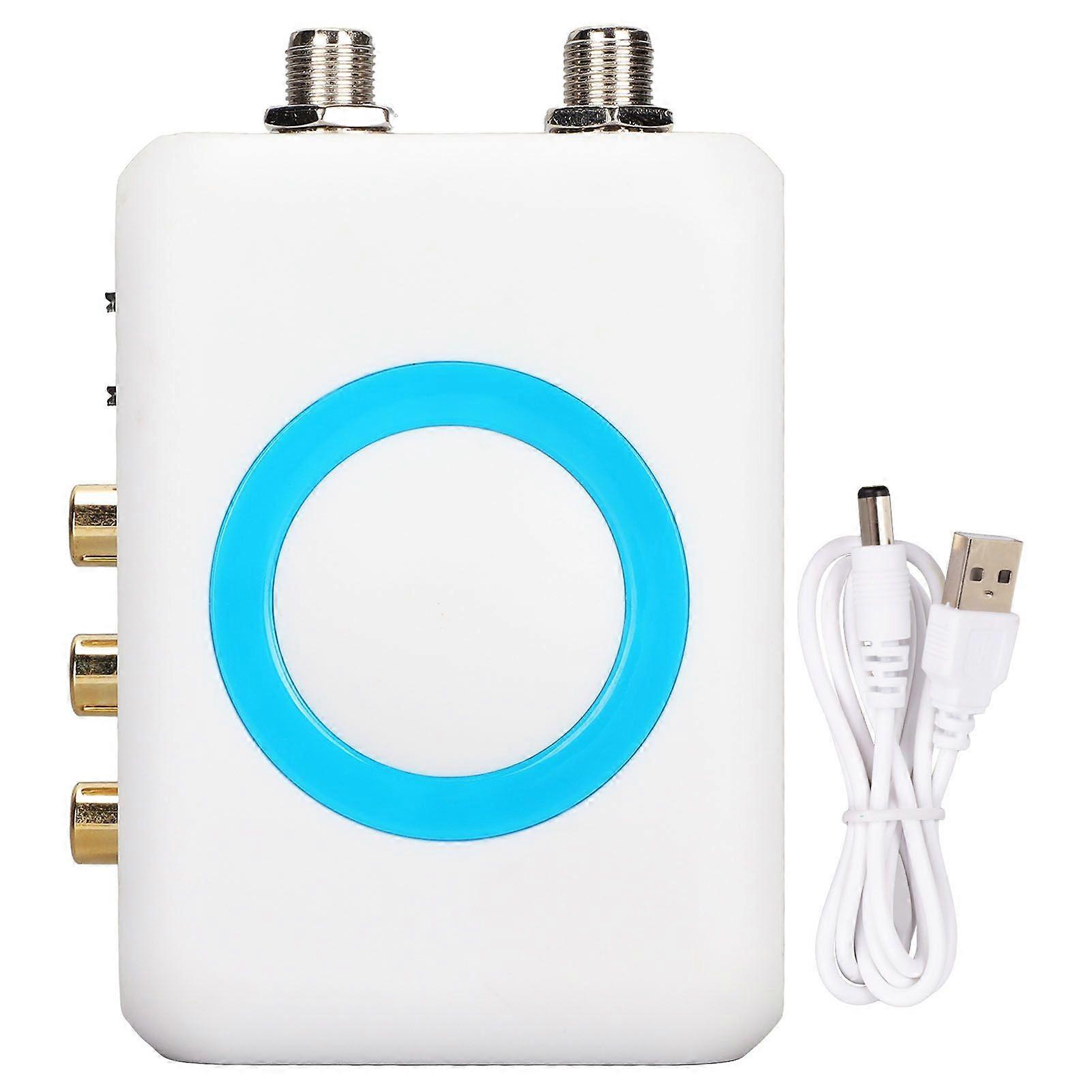 RF Modulator Plug and Play HD Multimedia Interface Input NTSC PAL Output VHF AV Demodulator for CATV System