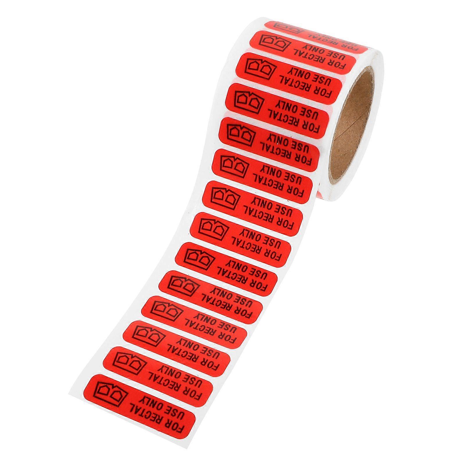 1 Roll Joke Removable Label Rectal Use Only Decal Novelty Stocking Decal Funny Sticker