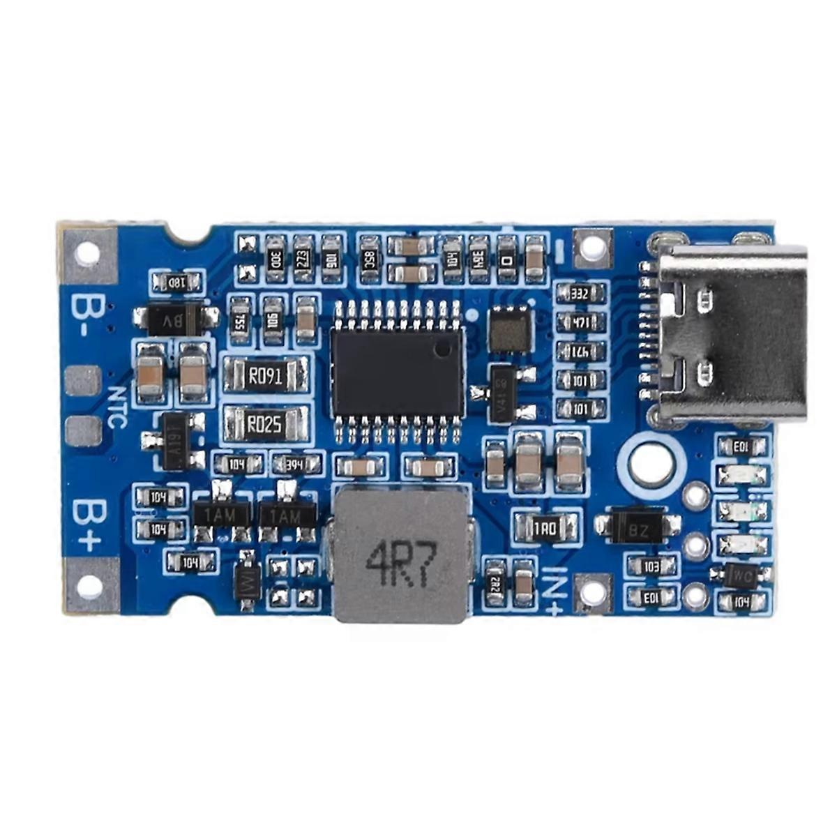 Type-C USB 2S 3S 4S 4.5V-15V 18W 2A Lithium Battery Charging Module Support QC Fast Charge Temperature Protection 2S