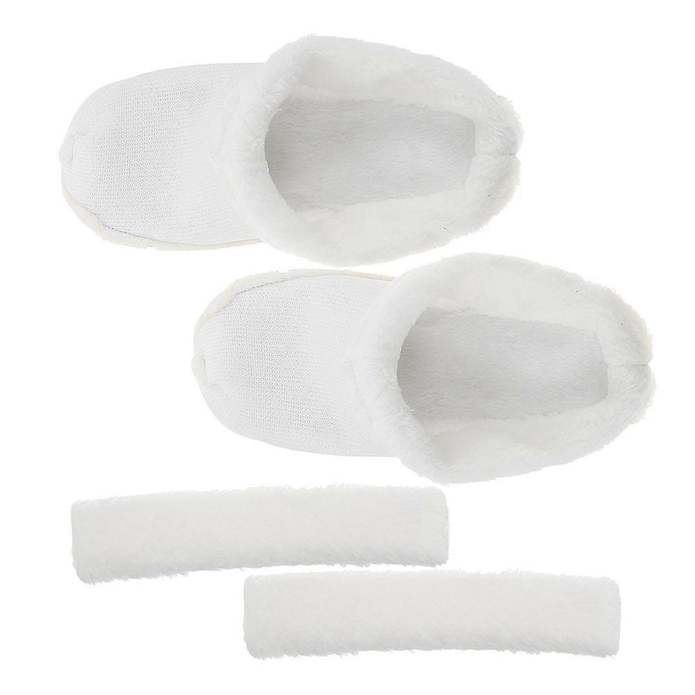 Cozy Plush Shoe Liners Removable Cotton Liners for 3Sets Winter Use