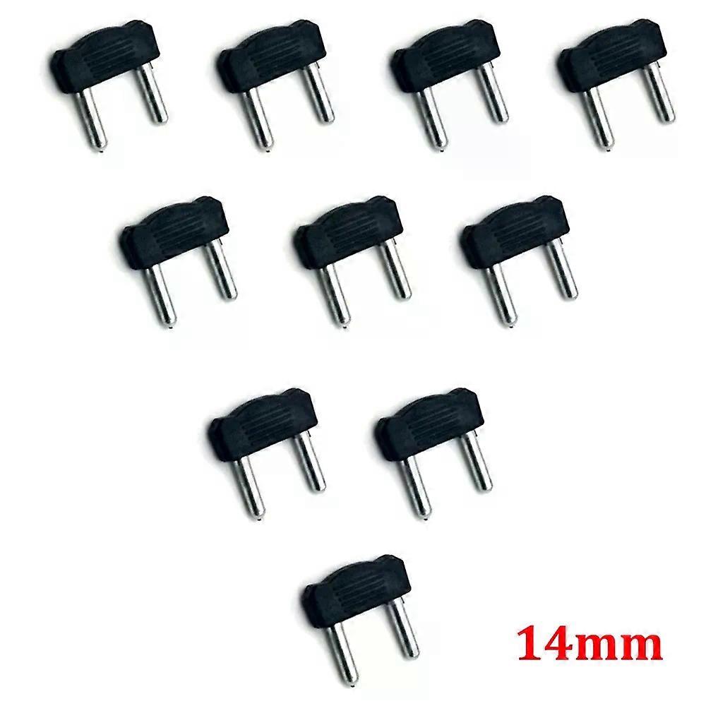 10pcs 3mm Short-circuit Plug RCA Audio Video Terminal Block Banana Plug 14mm 18mm Pitch Connecto Plug