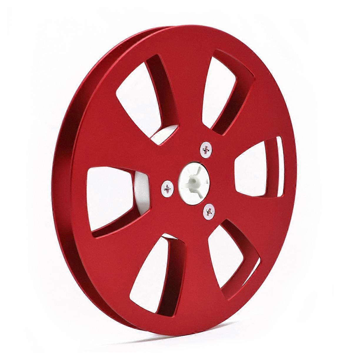 5 Inch Empty Reel for Reel to Reel Tape Recorders Red