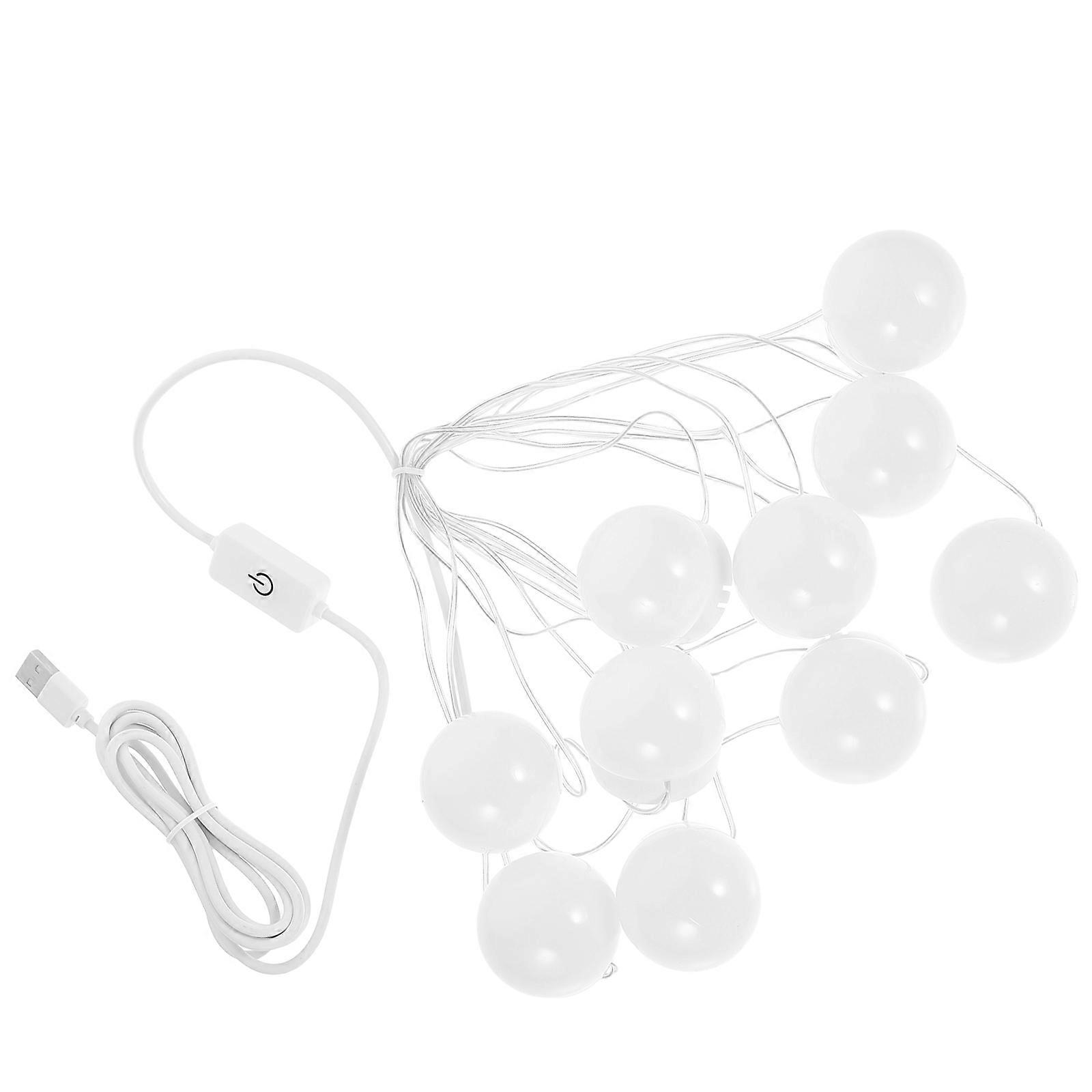 Led Light Strip For Vanity Mirror Dimmable Vanity Lights For Makeup Plastic Material Mirror 1Set