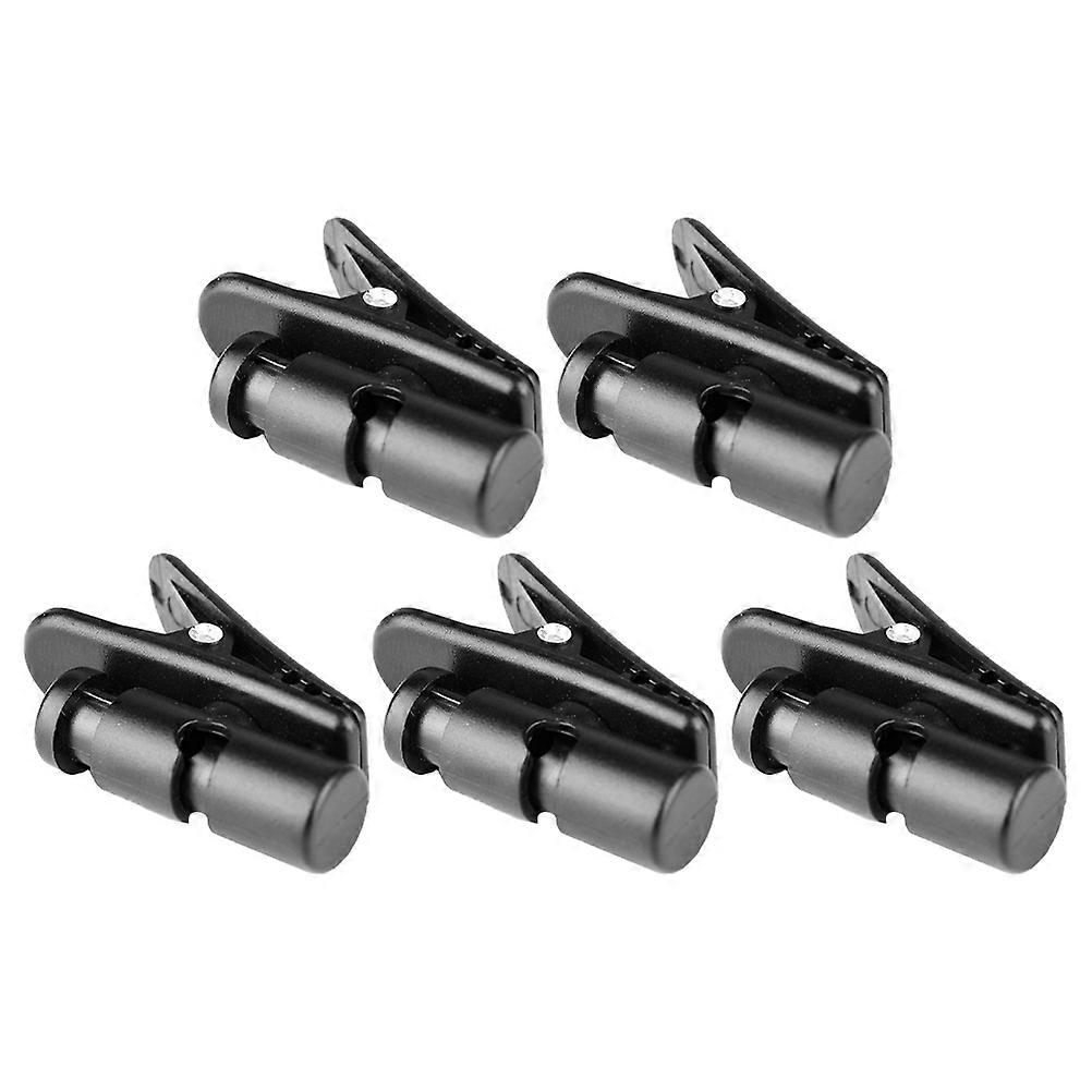 Microphone Cord Fixing Clamps Cable Clips for Fixing Use 15Pcs Black