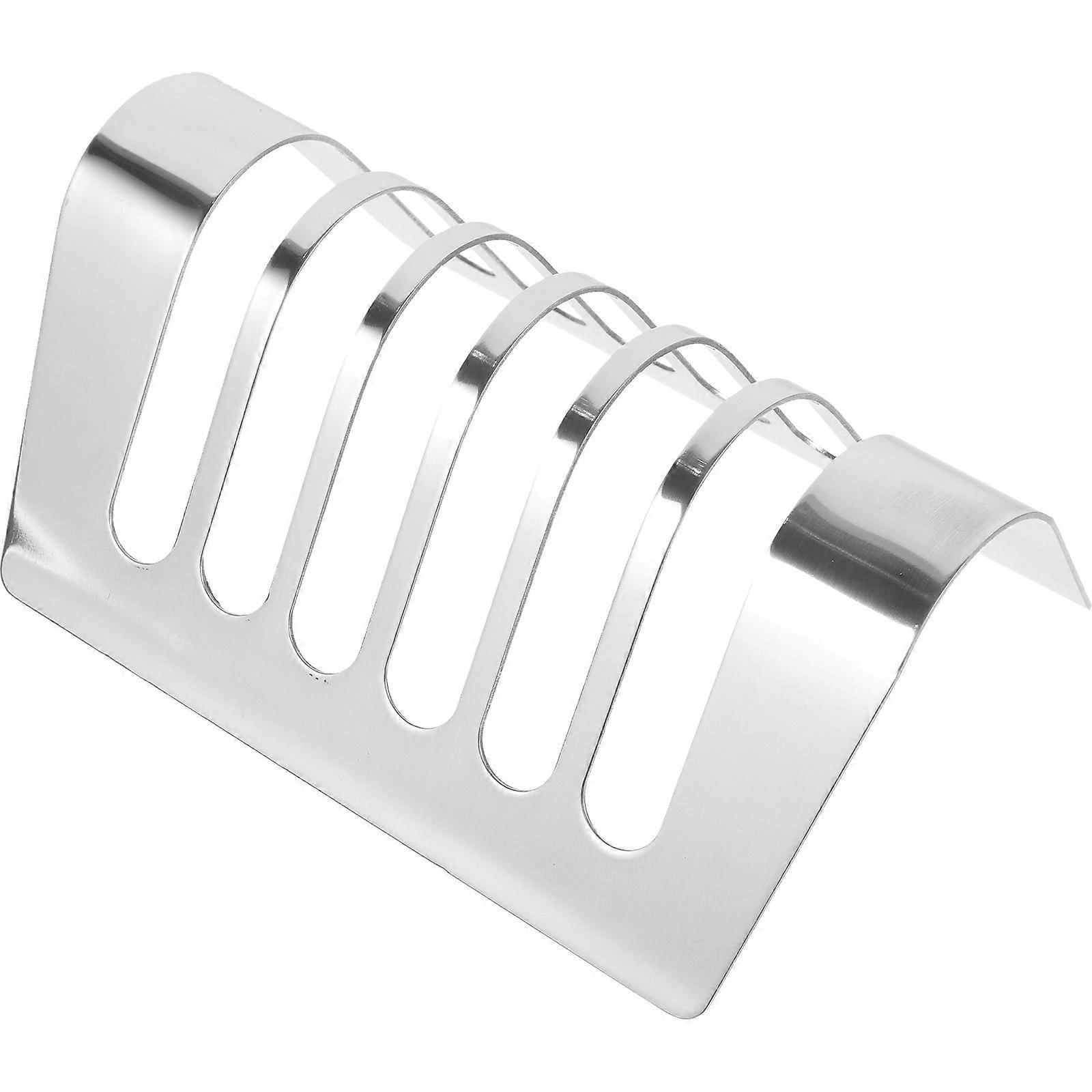 Rectangular Bread Stand For Toast Drying During Parties 7.35X4.72X3.10In Anti-Rust Design 4Pcs