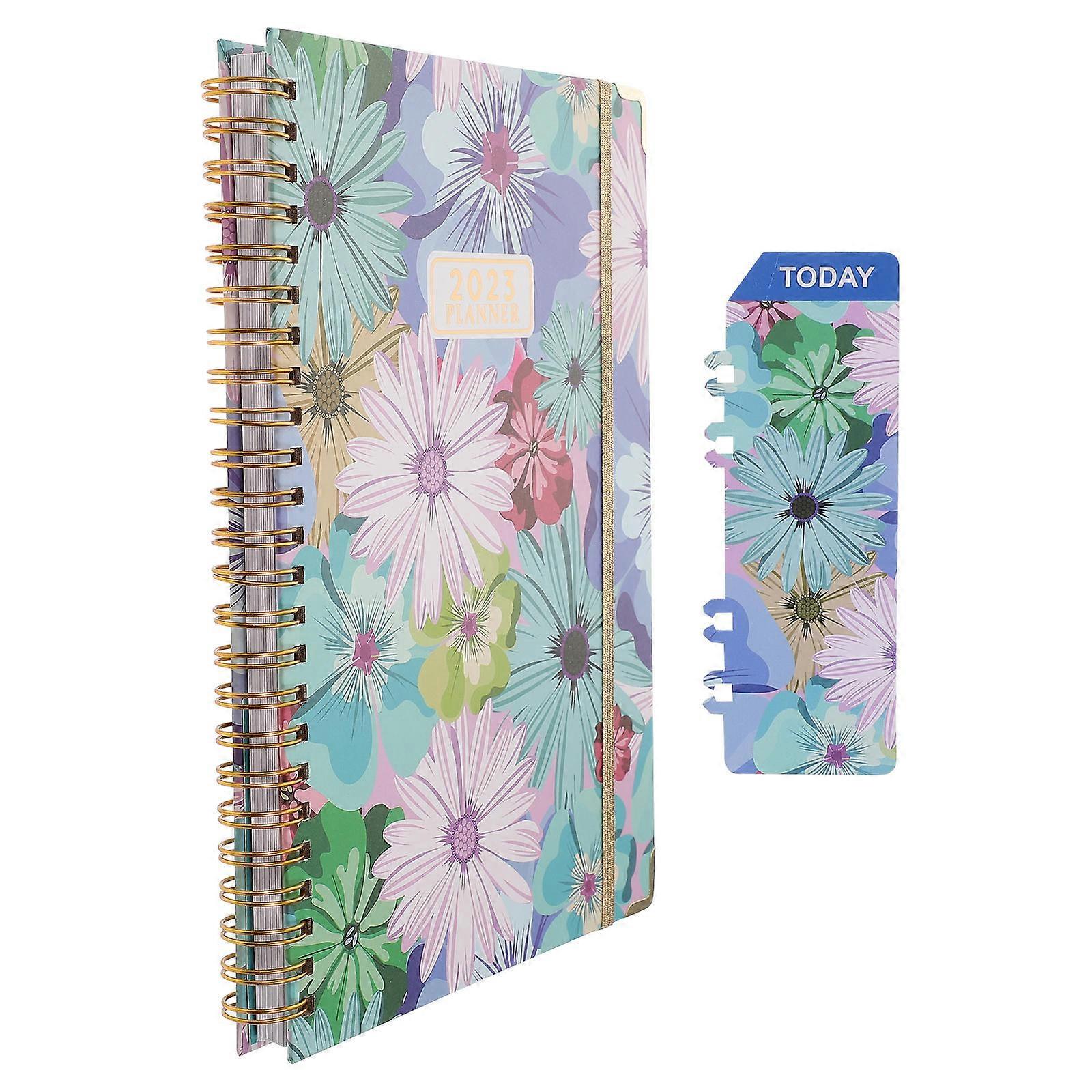 English Planner 2 Sets Rectangular Student Notebook Designed For Students Daily Planning Convenient For Organization