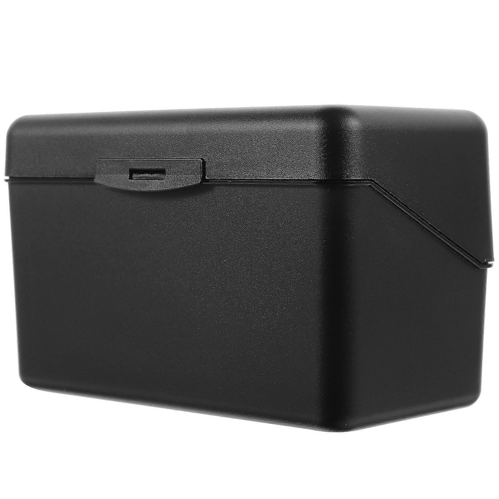 Rectangular Cards Storage Box With Sleek Display 4Pcs Perfect For Conference Table And Client Reception